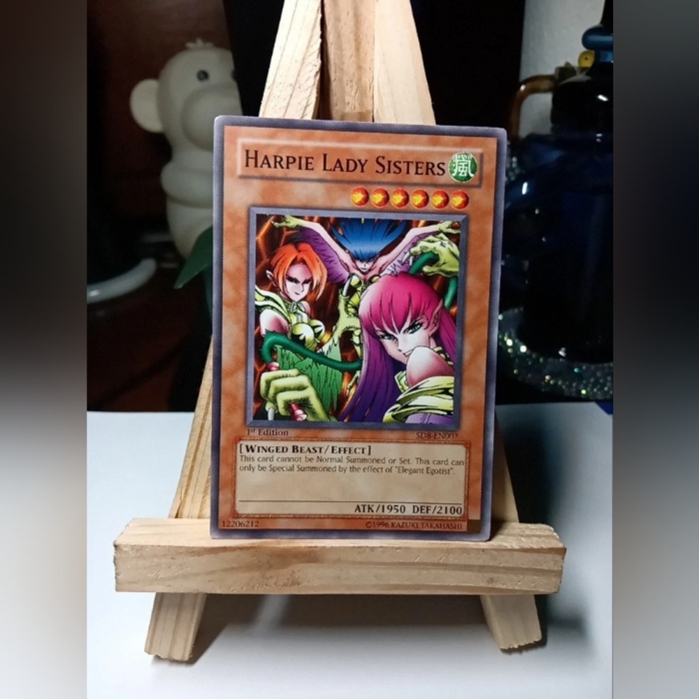 1996 Yu-Gi-Oh! Harpie Lady Sisters 1st Edition SD8-EN007